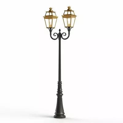 Lampadaire Place des Vosges 3 N�7 Laiton vernis teint� (149007070)