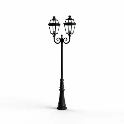 Lampadaire Place des Vosges 3 N�7 Noir fonc� (149007000)