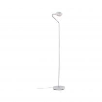 Lampadaire Ramos grad LED 13W Blanc dépoli Chrome 230 V Synthétique/Métal (70920)