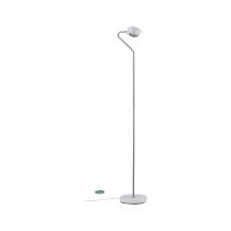 Lampadaire Ramos grad LED 13W Blanc dépoli Chrome 230 V Synthétique/Métal (70920)