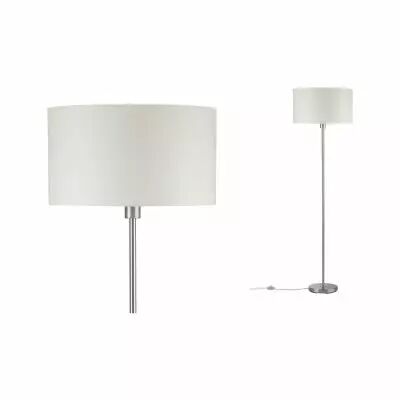 Lampadaire Tessa Cr�me/Acier bross� sans ampoule, max. 60 W E27 (70922 )