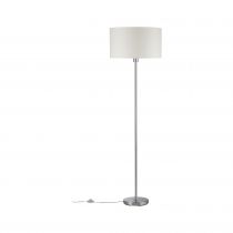 Lampadaire Tessa Crème/Acier brossé sans ampoule, max. 60 W E27 (70922 )