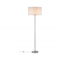 Lampadaire Tessa Crème/Acier brossé sans ampoule, max. 60 W E27 (70922 )