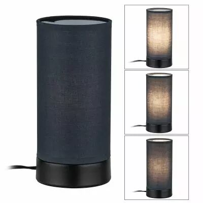 Lampe �  poser Pia E14 max. 25W Noir mat (77059)