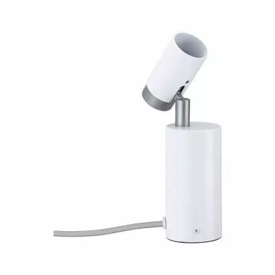 Lampe � poser/applique Runa max 1x_W GU10 Blanc/Gris 230V M�tal (79524)