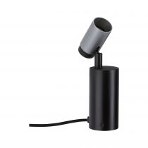 Lampe à poser/applique Runa max 1x_W GU10 Noir/Anthracite 230V métal (79521)