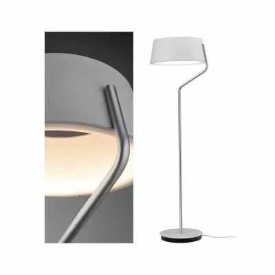 Lampe � poser Belaja LED 2700K 230V blanc/alu bross� (79721)