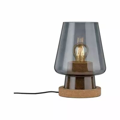 Lampe � poser Iben 1 flamme Verre fum� / Li�ge (79736 )