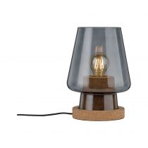 Lampe  poser Iben 1 flamme Verre fum / Lige (79736 )