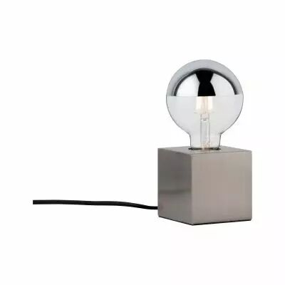 Lampe � poser Kura 1 flamme Acier bross�  (79730 )