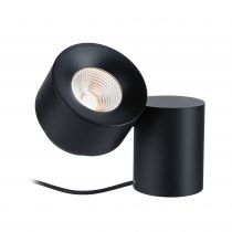 Lampe à poser LED Puric Pane I ZB 3W grd Noir 230V syn/métal (79781)