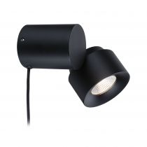 Lampe à poser LED Puric Pane I ZB 3W grd Noir 230V syn/métal (79781)