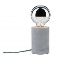 Lampe à poser Neordic Mik 1 flamme Béton (79621)