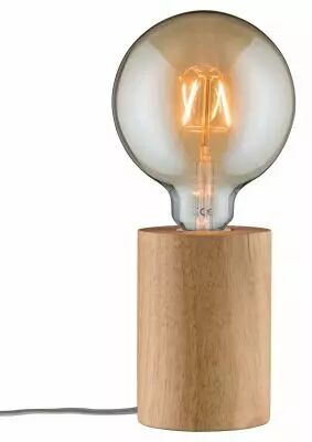 Lampe � poser Neordic Talin 1 flamme Bois (79640)