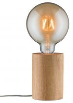 Lampe  poser Neordic Talin 1 flamme Bois (79640)