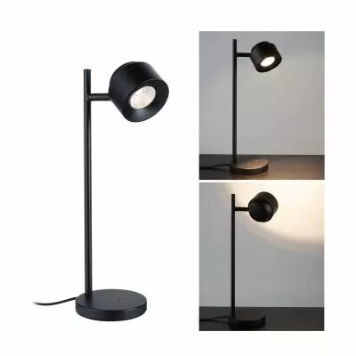 Lampe � poser Puric Pane I LED 5,5W 3Stepdim Noir 230V m�tal/plastique (79777)