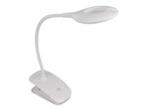 Lampe De Bureau Led - Rechargeable - Intensité Variable - 20 Leds - Blanc (VTLLAMP15)
