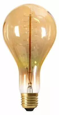 Lampe Filament M�tallique Spirale� 200mm 40W E27 2000K 130Lm Ambr�e (15978)