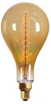 Lampe Filament Métallique Spirale´ 314 mm 40W E27 2000K 130Lm Ambrée (15976)