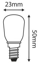 Lampe LED pour réfrigérateur 1,5W E14 2700K 100Lm S/C (893010)