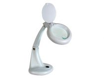 Lampe-loupe 3 + 12 dioptries - 12w - blanc (VTLAMP10)