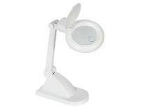 Lampe-loupe 3 + 12 dioptries - 12w - blanc (VTLAMP8)