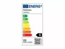 Lampe-loupe 5 dioptries- 22w - blanc (VTLAMP2WN)