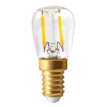 Lampe poire filament LED 1W E14 2700K 120Lm Claire (893011)
