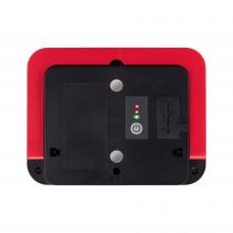 Lampe trav. + batt. Mobile Worklight 5W 6500K Gradable noir/rouge (94287)