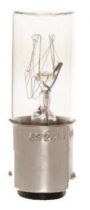LAMPE TUBE 17X48 CLAIRE 230V 15W BA15D