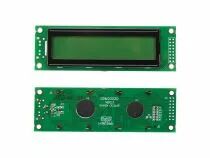 Lcd 20 x 2 bottom view type transflectif - avec retro-eclairage jaune (LCD2002BLC)