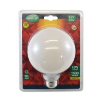 LED 15W GLOBE E27 3000K BOITE (7433)