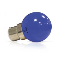 LED 1W BULB B22 BLEUE BOITE (7643)