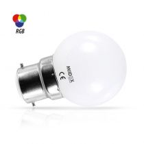 LED 1W BULB B22 RGB DEPOLI BOITE (76152)