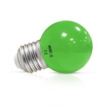 LED 1W BULB E27 VERT BLISTER (7620)