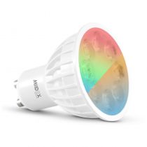 LED 4W GU10 RGB+ BLC 38° BOITE (100404)