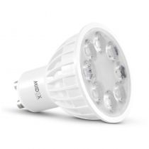 LED 4W GU10 RGB+ BLC 38° BOITE (100404)