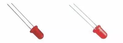 Led 5mm jaune 10mcd -45o