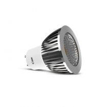 LED 6W GU10 3000K 75° ALU BOITE (100544)