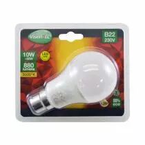 LED 8.5W BULB B22 3000K BLISTER (73935)