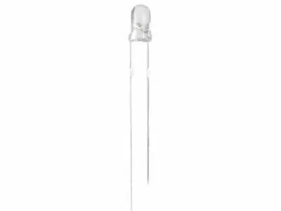 Led bleue 3mm transparente - 2200mcd - 20ma (L-3BC)