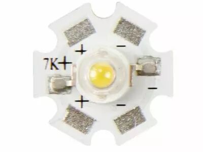 led de puissance - 3 w - blanc chaud - 210 lm (L-H3WW)