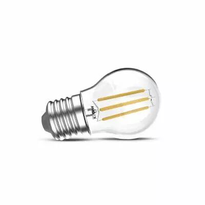 LED FIL COB BULB E27 4W 4000K CLR (100827)