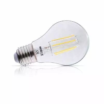 LED FIL COB BULB E27 8W 2700K CLR DIM BOITE (71461)