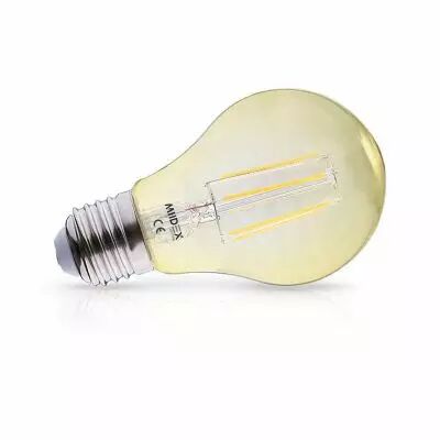 LED FIL COB BULB E27 8W 2700K GOLDEN DIM BOITE (100003)
