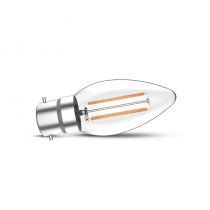 LED FIL COB FLAMME B22 4W 2700K CLR (100835)