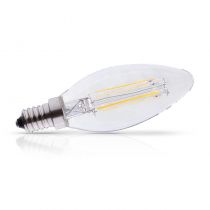 LED FIL COB FLAMME E14 4.5W 2700K CLR DIM BOITE (71302)