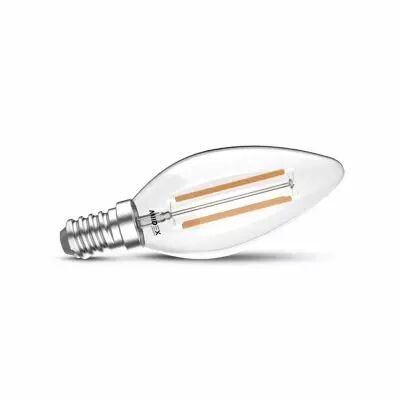 LED FIL COB FLAMME E14 4W 2700K CLR (100818)