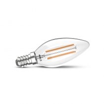 LED FIL COB FLAMME E14 4W 2700K CLR (100818)