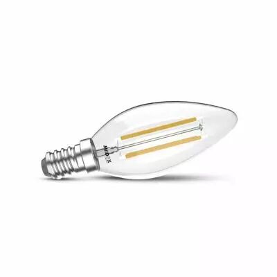LED FIL COB FLAMME E14 4W 4000K CLR (100819)